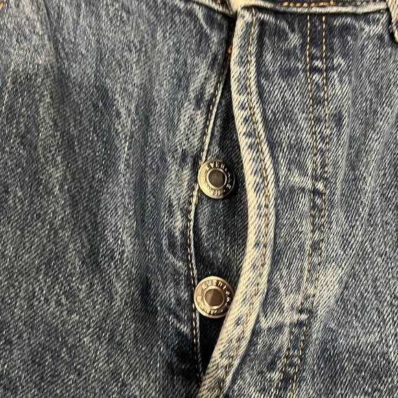 Everlane The curvy 90s cheeky straight cotton button fly jean size 30R - Picture 5 of 8